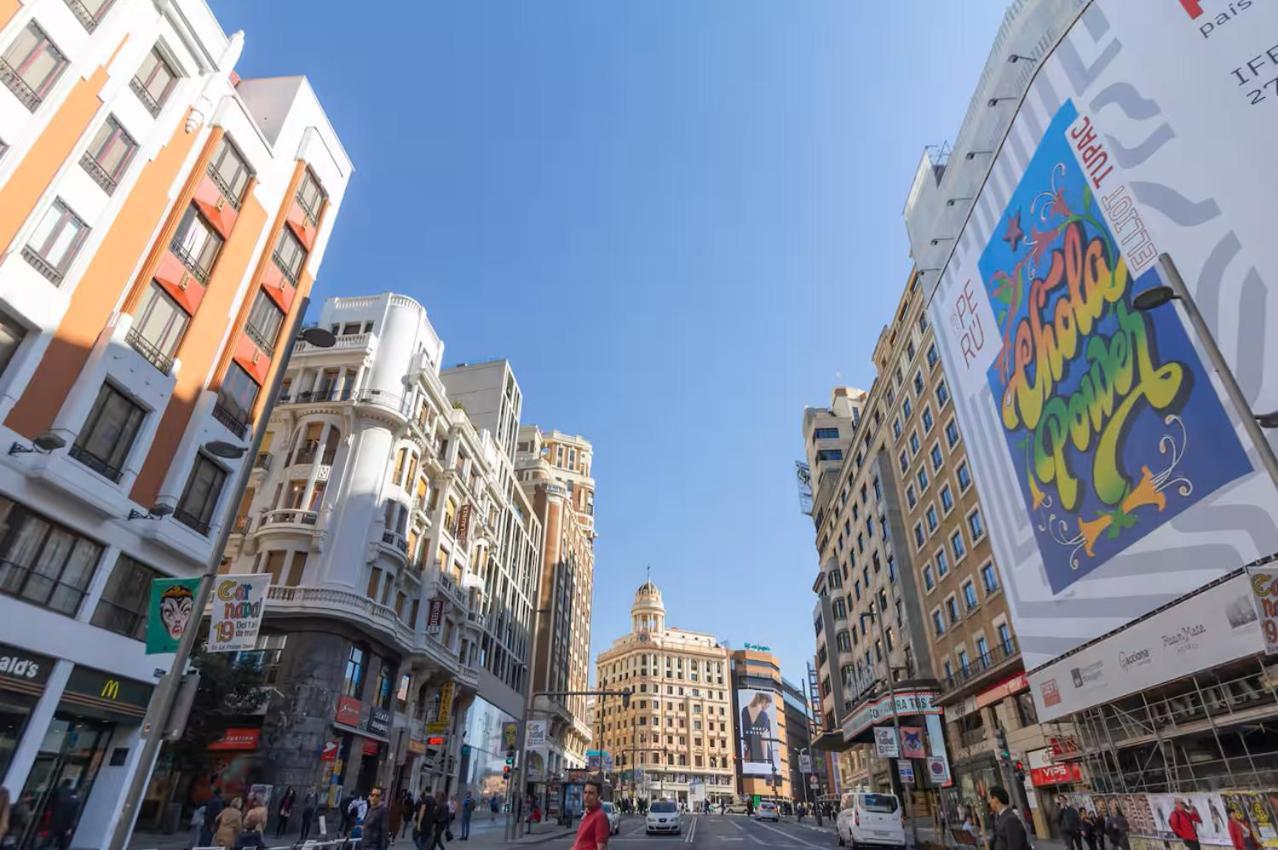 Central Gran Via Madrid Ngoại thất bức ảnh